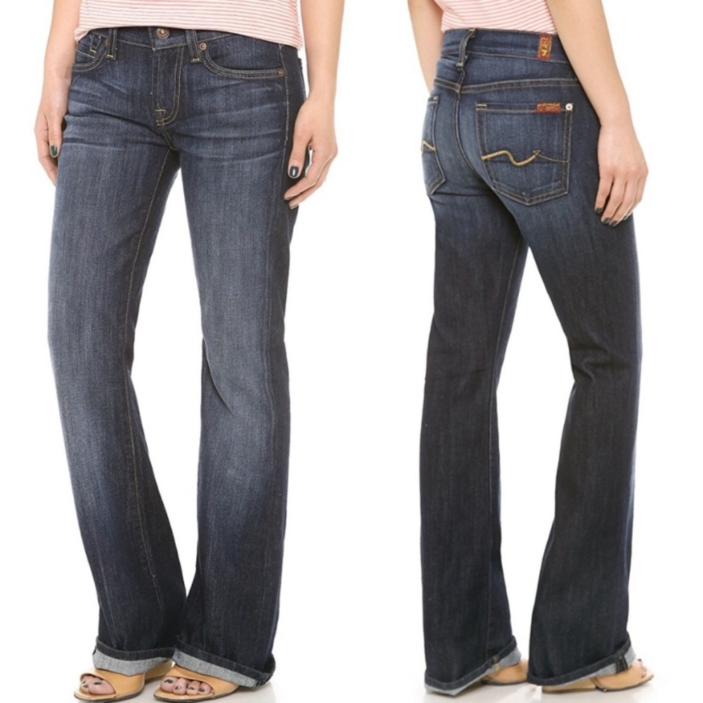 7 For All Mankind flip flop jeans 👖